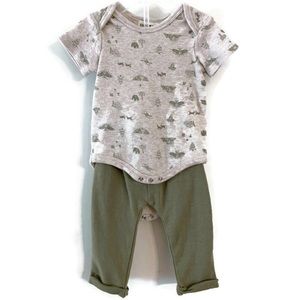 Baby Bodysuit and Pants Set